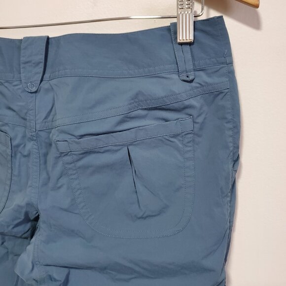 ARC'TERYX Parapet Hiking Capris Pants TerraTex Nylon Gorpcore Blue Women 8 x 19" - Picture 9 of 16